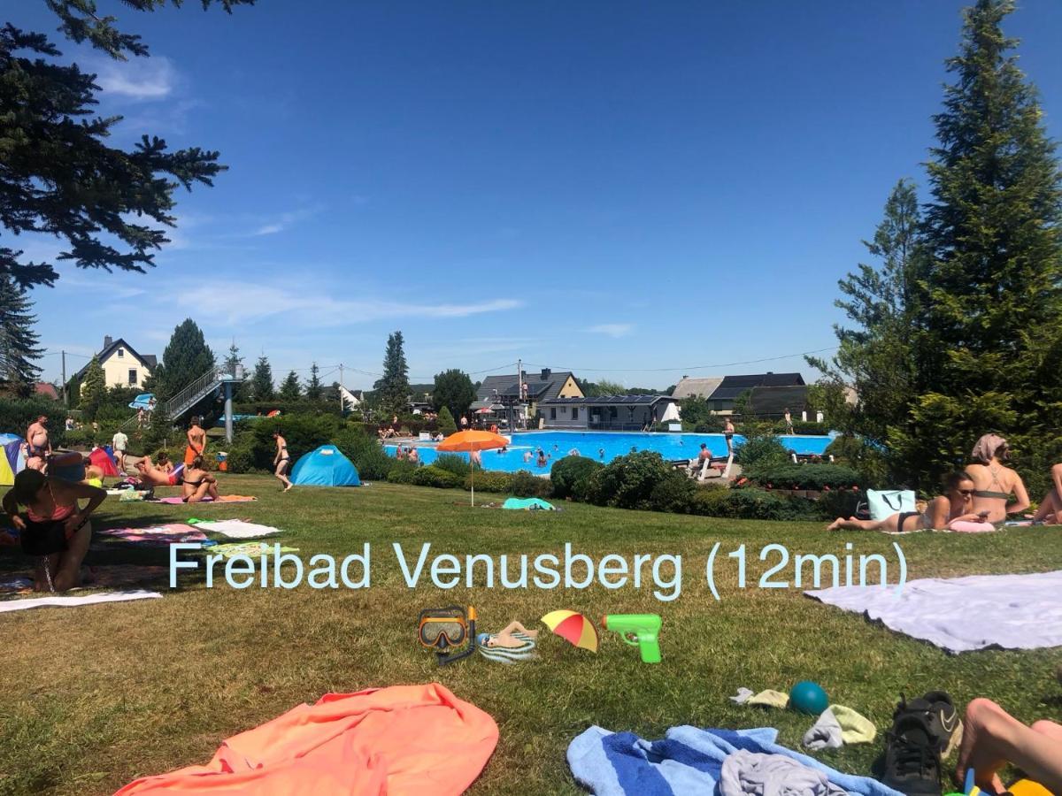 Ferienwohnung Zschopau Fuer Sie Vollausgestattet Mit Boxspringbett Netflix Uvm Extérieur photo